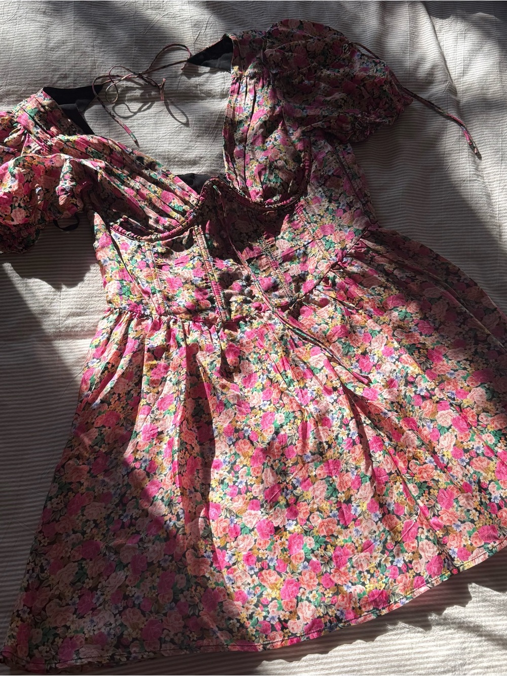 For Love & Lemons underwire mini dress